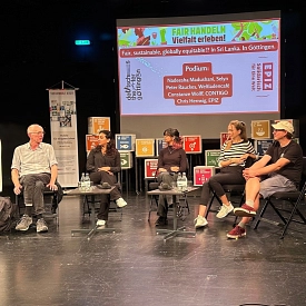 Diskussionsrunde faire Woche&nbsp;&copy;&nbsp;Finn Derice