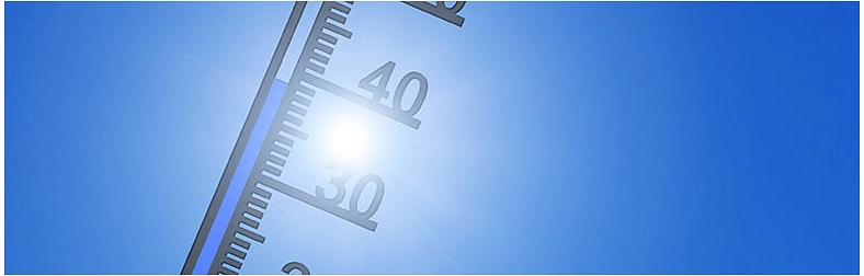 Thermometer in der Sonne&nbsp;&copy;&nbsp;pixabay.com