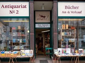 Außenansicht Antiquariat Pretzsch N°2 © Stadt Göttingen