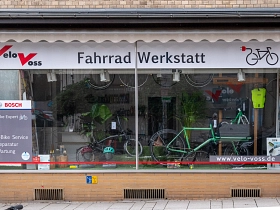 Außenansicht Fahrrad-Werkstatt © Stadt Göttingen