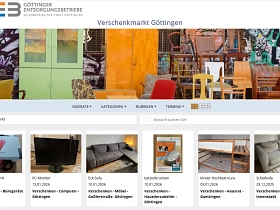 Screenshot der Webseite